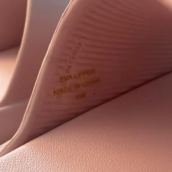 NWT J/SLIDES SQUISH Light Pink EVA Sandals - Picture 10 of 13